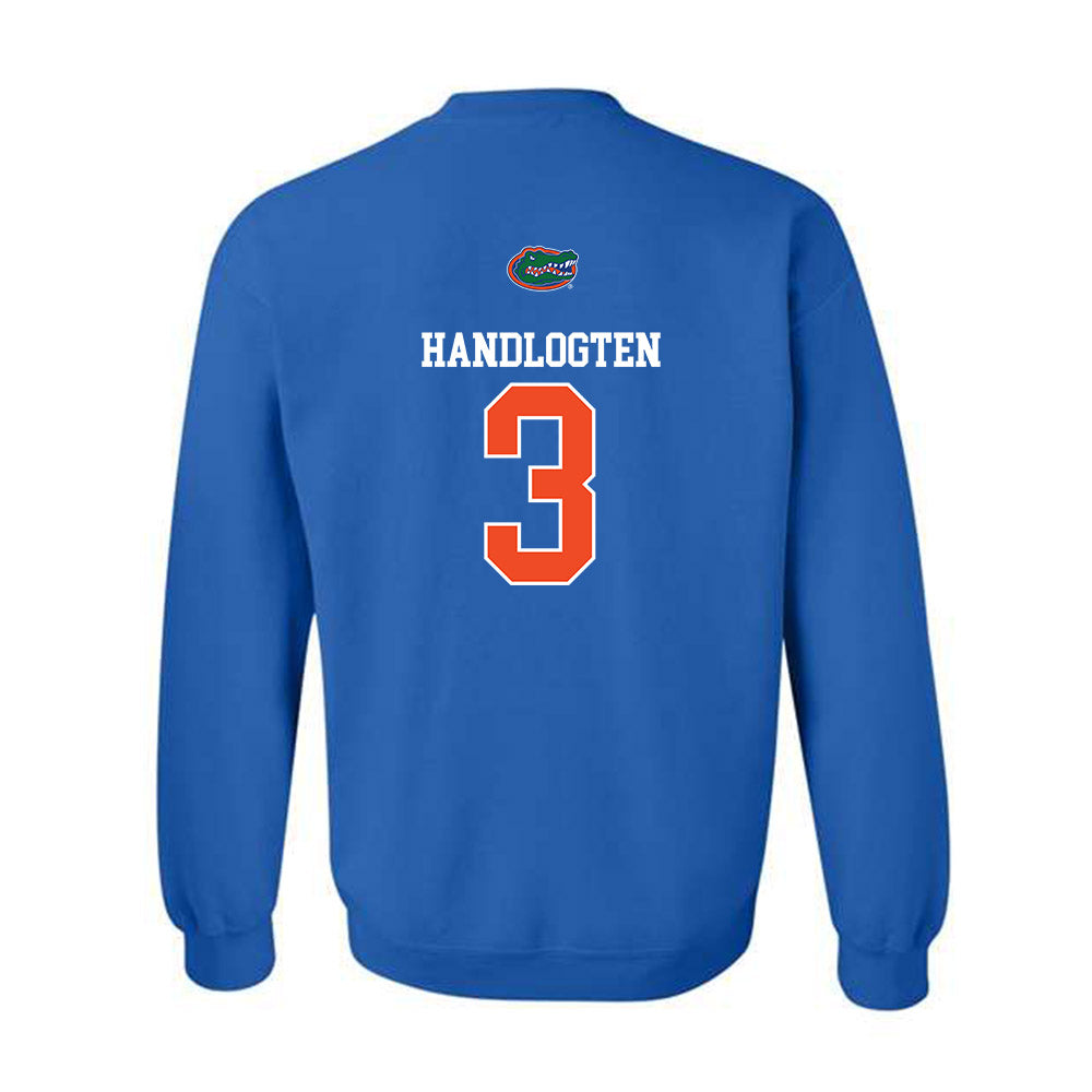 Florida - NCAA Men's Basketball : Micah Handlogten - Crewneck Sweatshirt Classic Shersey