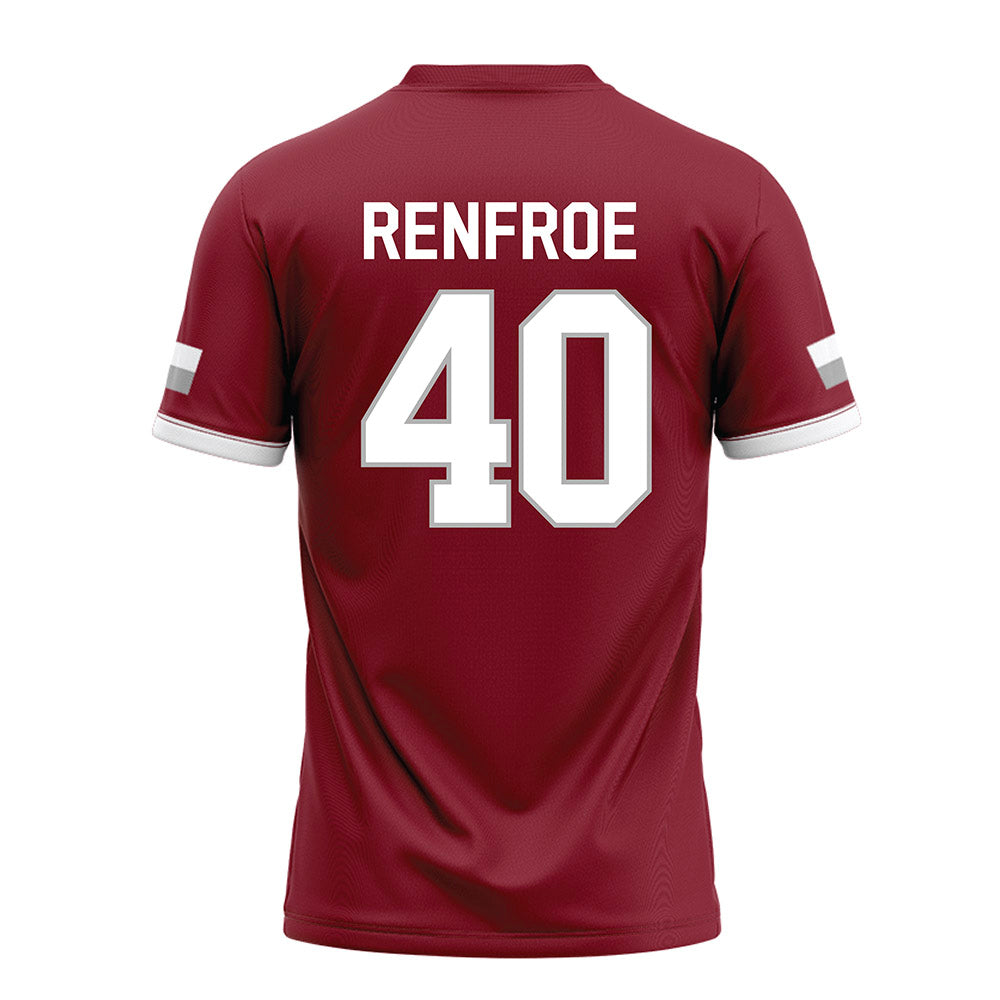 Troy - NCAA Football : Scott Renfroe Cardinal Jersey