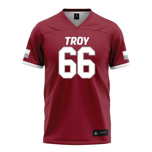 Troy - NCAA Football : Eli Russ - Cardinal Jersey