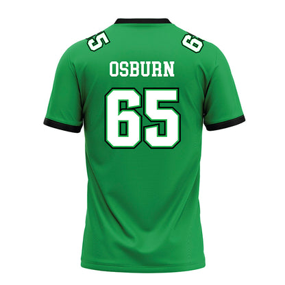 Marshall - NCAA Football : Logan Osburn Green Jersey