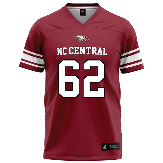 NCCU - NCAA Football : Noah McKinney Red Jersey