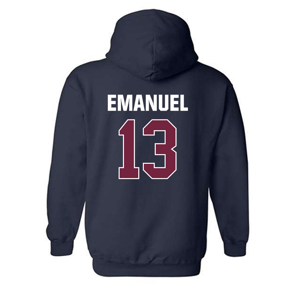 FDU - NCAA Men's Basketball : Jo'el Emanuel - Hooded Sweatshirt