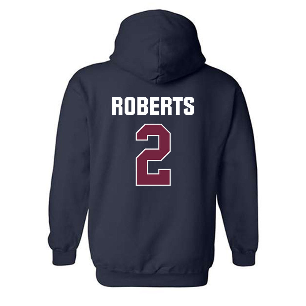 FDU - NCAA Men's Basketball : Demetre Roberts Hooded Sweatshirt