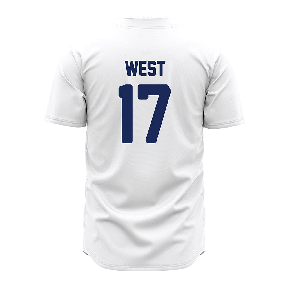 Rice - NCAA Baseball : Graiden West - White Baseball Jersey
