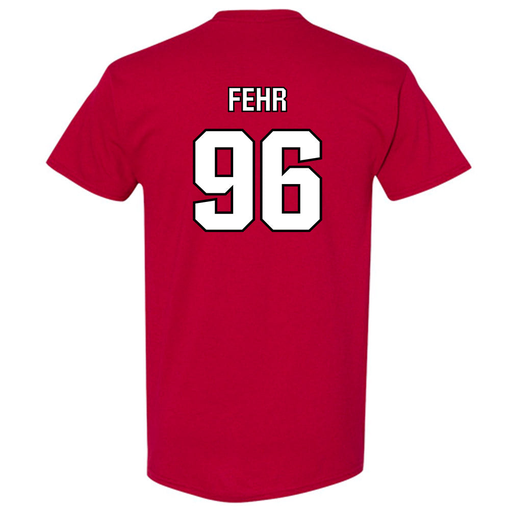NC State - NCAA Football : Owen Fehr - Short Sleeve T-Shirt