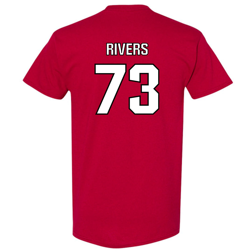 NC State - NCAA Football : Darion Rivers - Short Sleeve T-Shirt