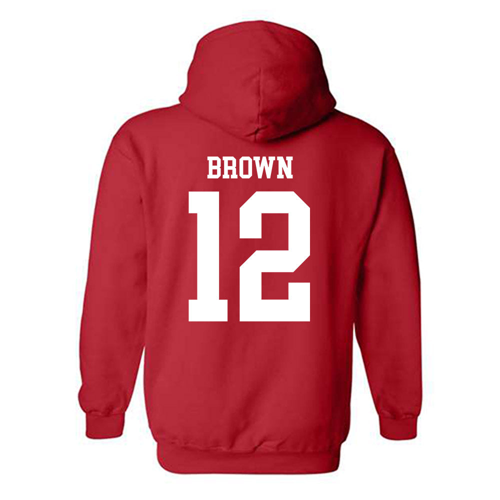 Nebraska - NCAA Football : Omar Brown - Hooded Sweatshirt