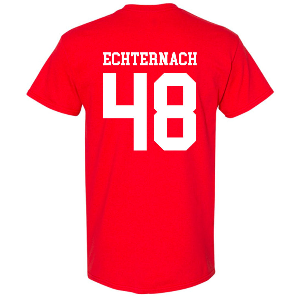 Nebraska - NCAA Football : Cayden Echternach - Short Sleeve T-Shirt