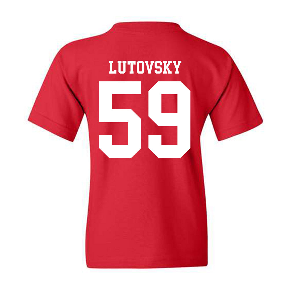 Nebraska - NCAA Football : Henry Lutovsky Shersey Youth T-Shirt