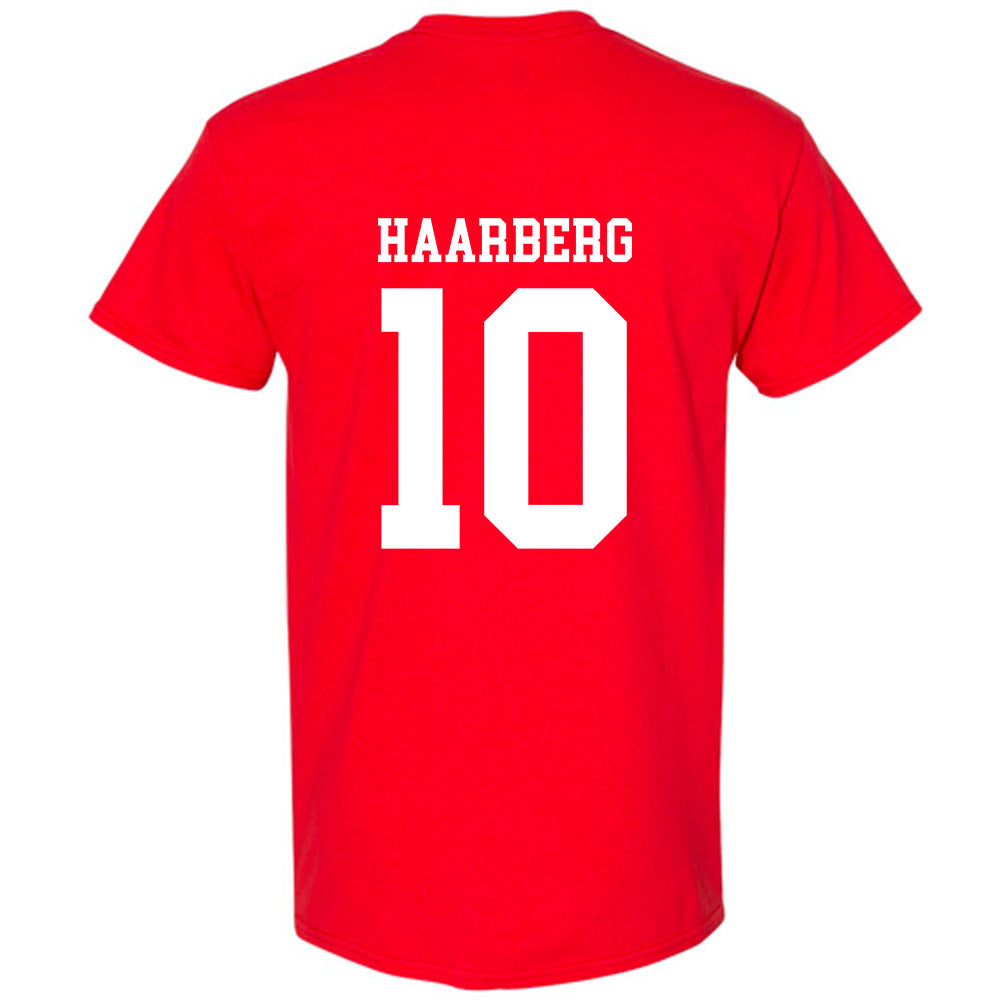 Nebraska - NCAA Football : Heinrich Haarberg Shersey Short Sleeve T-Shirt
