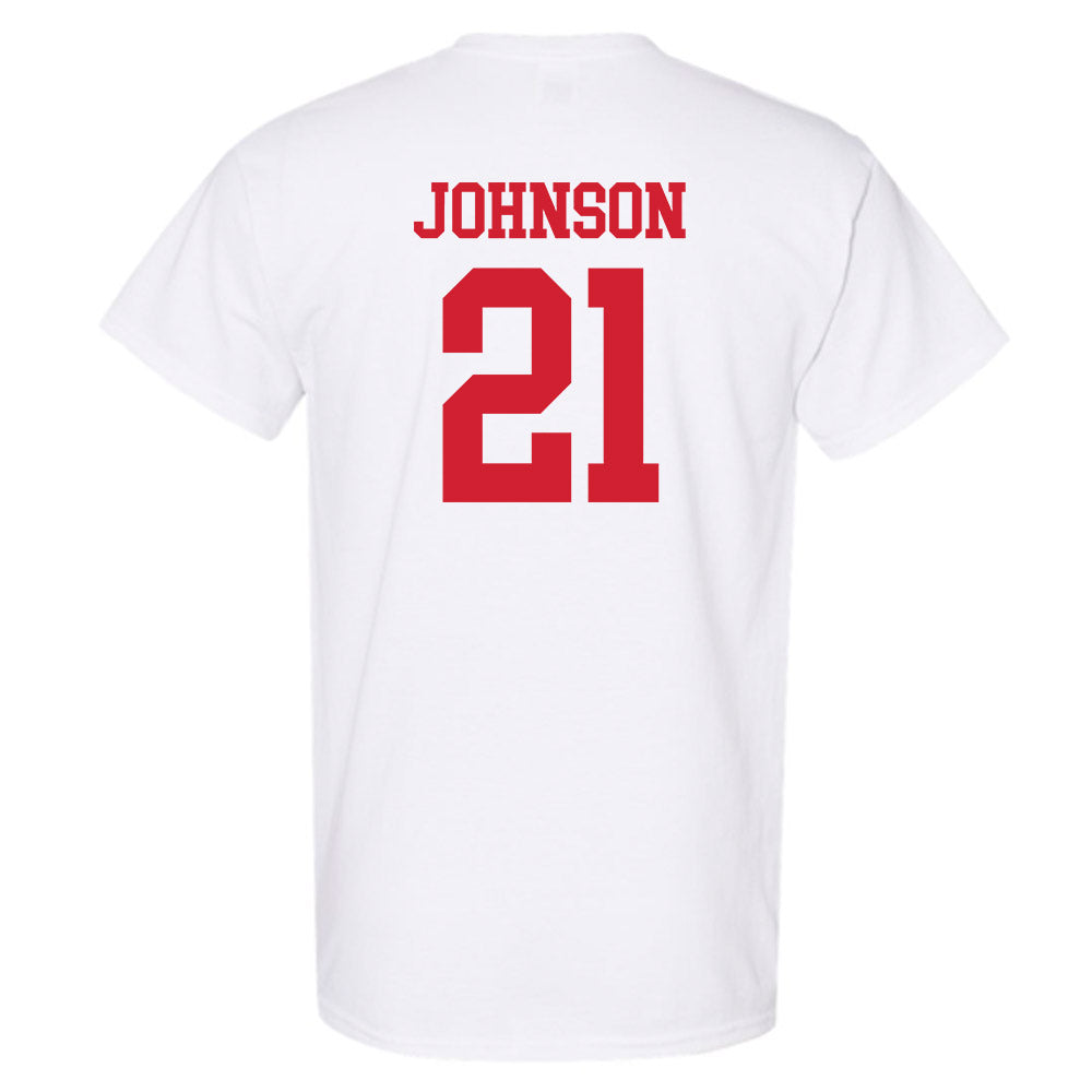 Nebraska - NCAA Football : Emmett Johnson - Short Sleeve T-Shirt