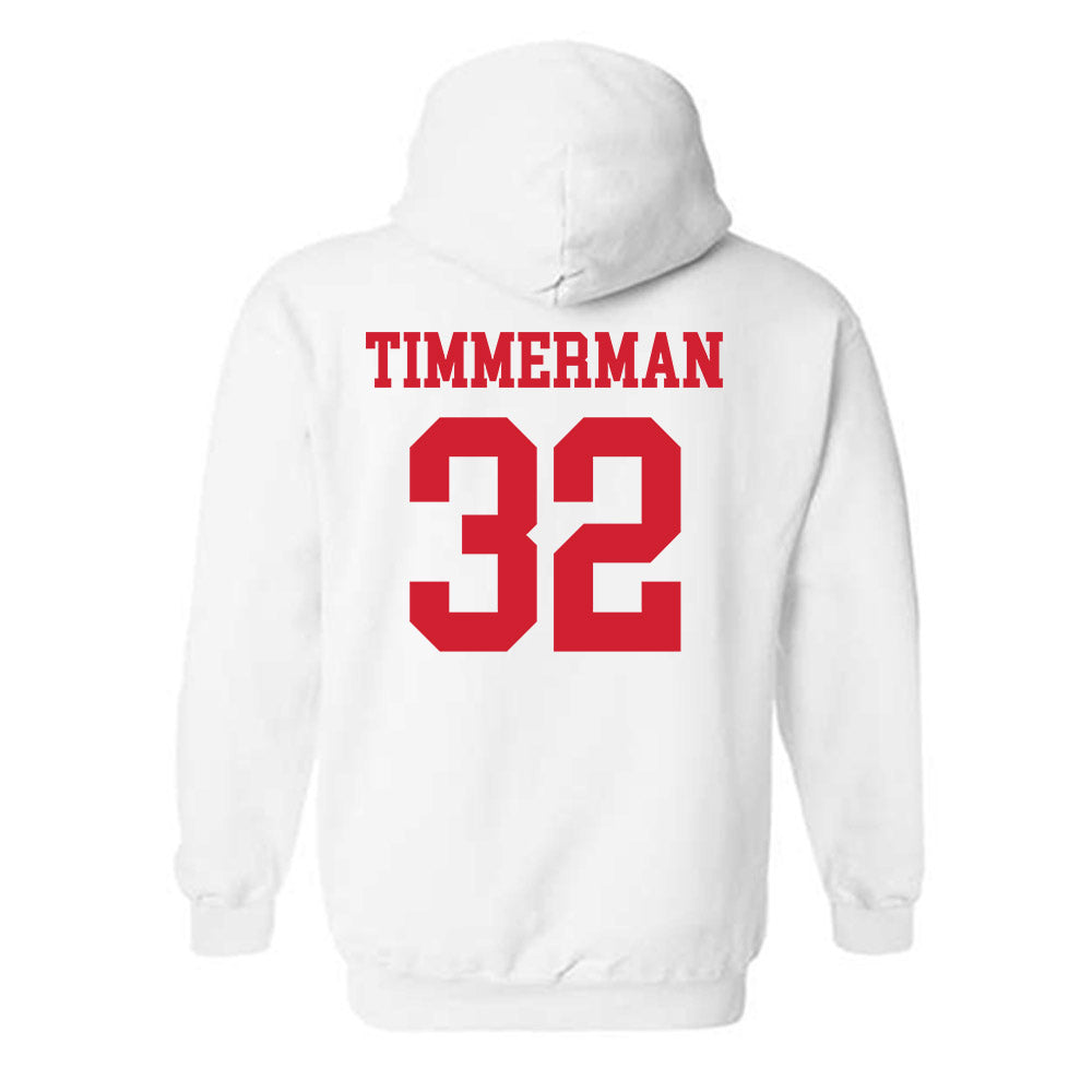 Nebraska - NCAA Baseball : Tucker Timmerman - Hooded Sweatshirt Classic Shersey