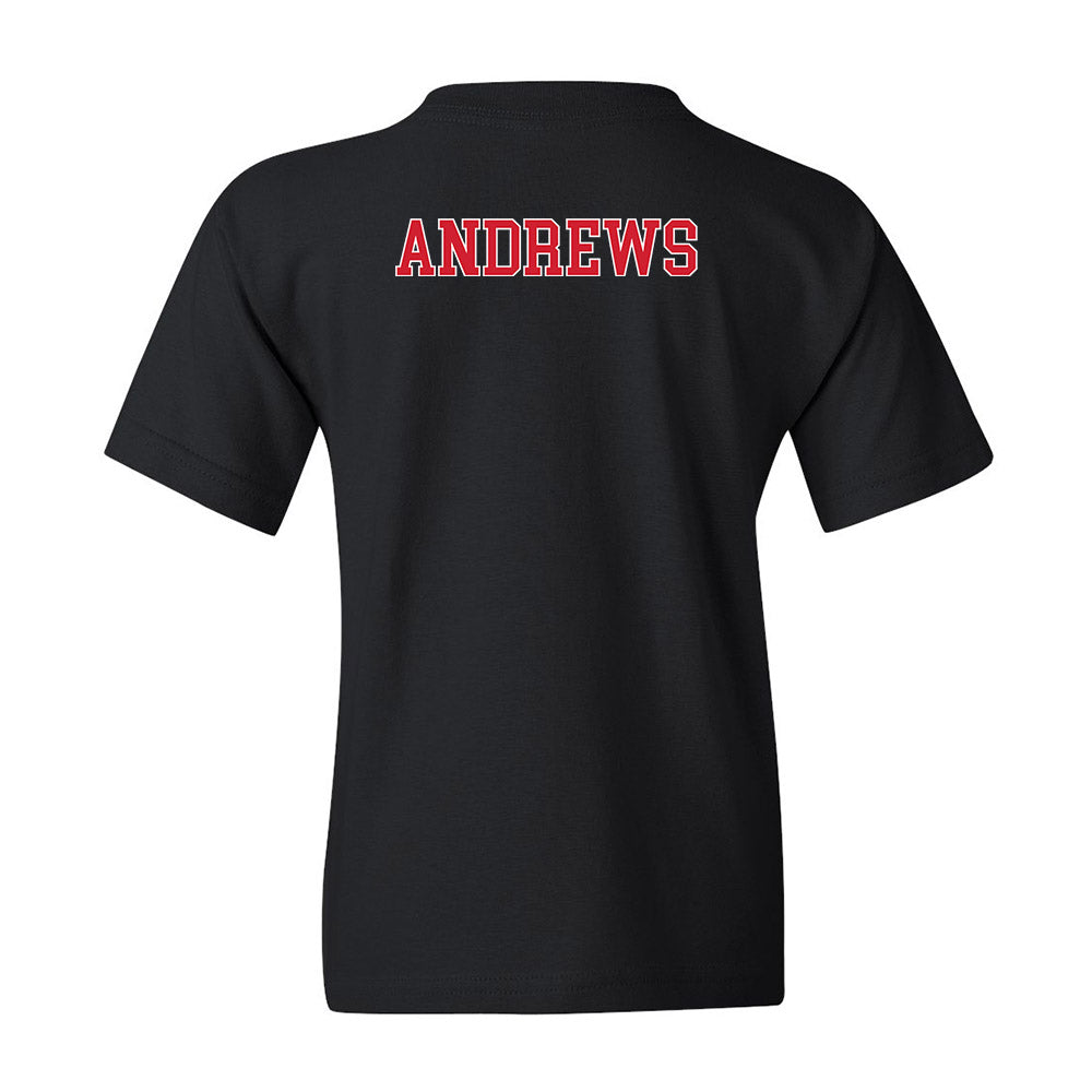 Nebraska - NCAA Wrestling : Harley Andrews Youth T-Shirt
