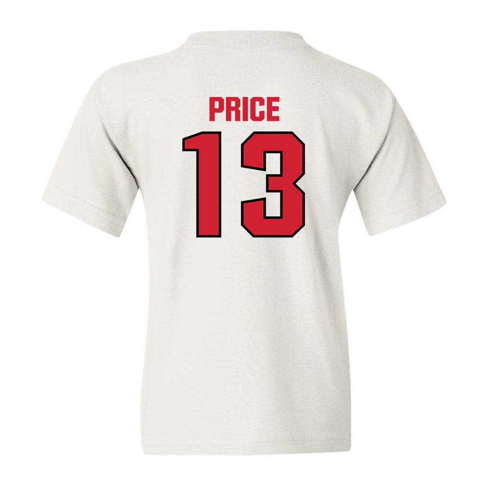 NC State - NCAA Football : Travali Price Youth T-Shirt