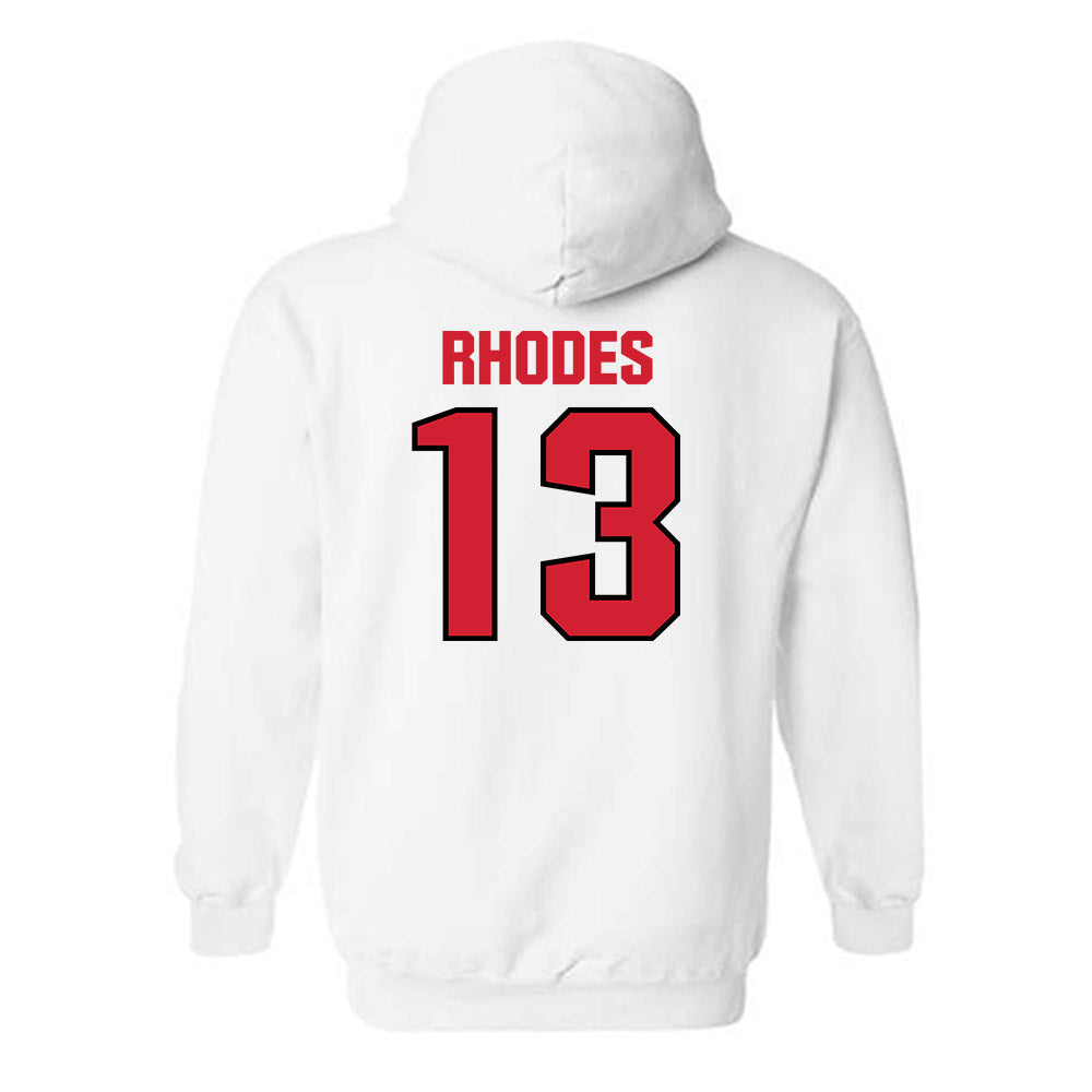 NC State - NCAA Football : Ethan Rhodes Hooded Sweatshirt
