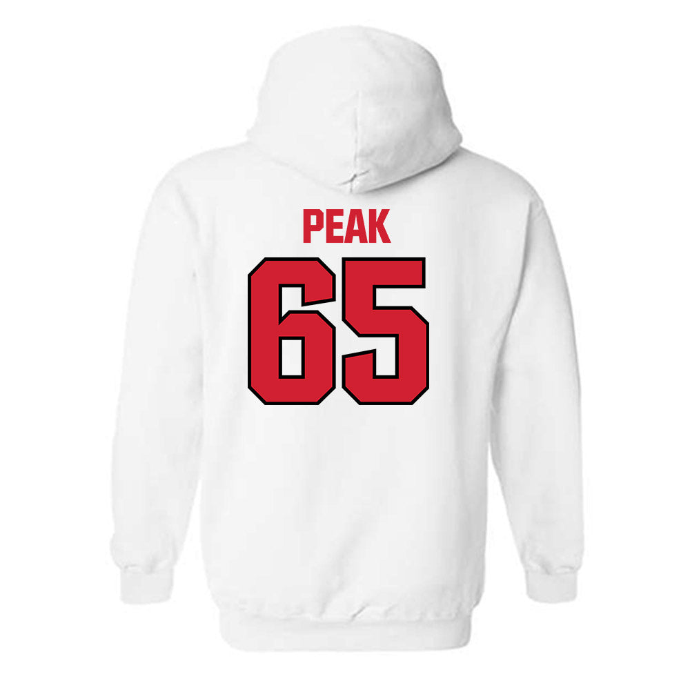 NC State - NCAA Football : Jacarrius Peak Hooded Sweatshirt