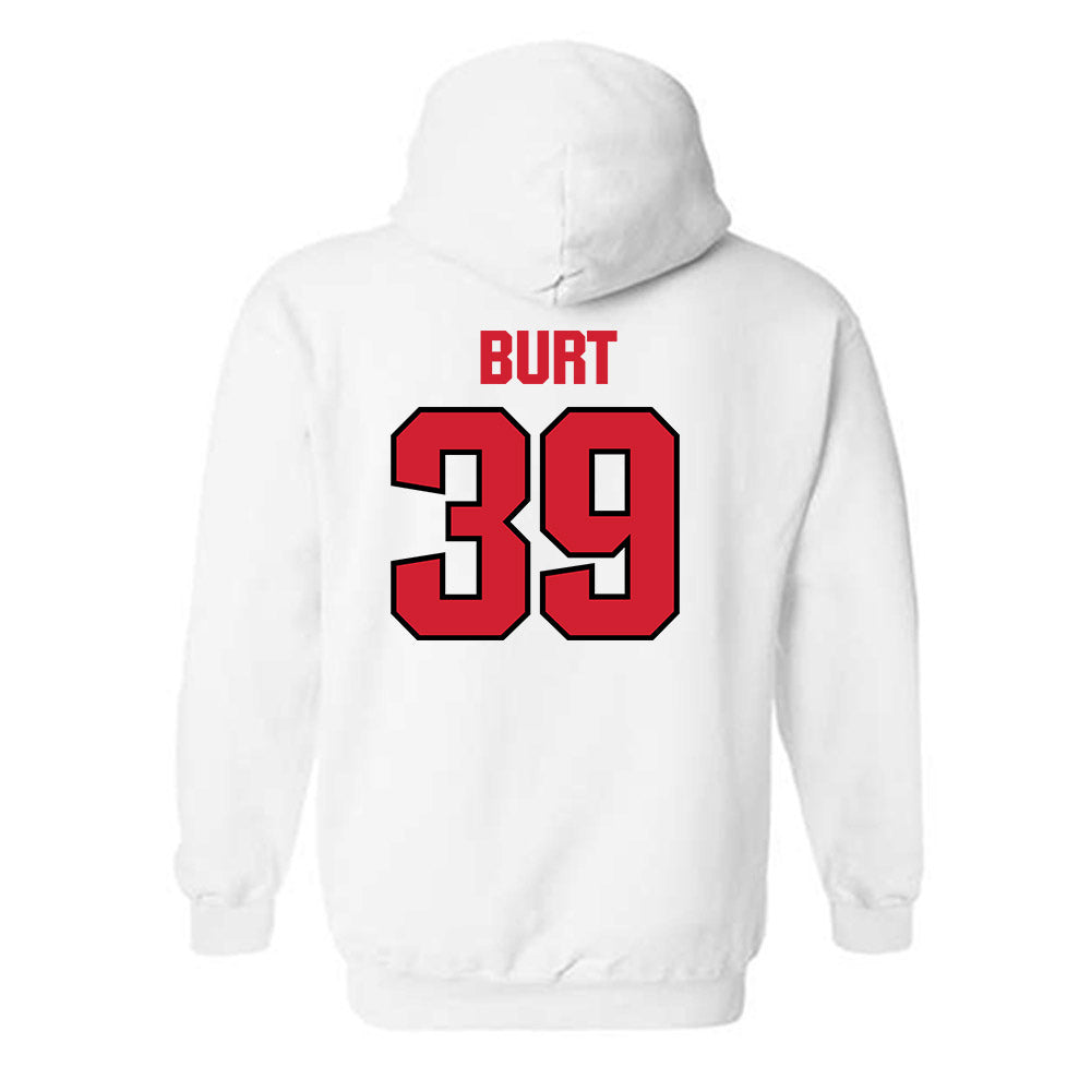 NC State - NCAA Football : Foster Burt Hooded Sweatshirt