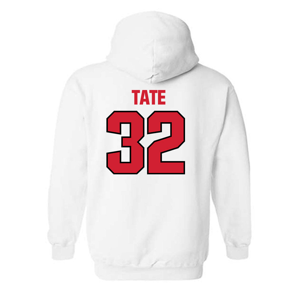 NC State - NCAA Football : Michael Tate - Hooded Sweatshirt
