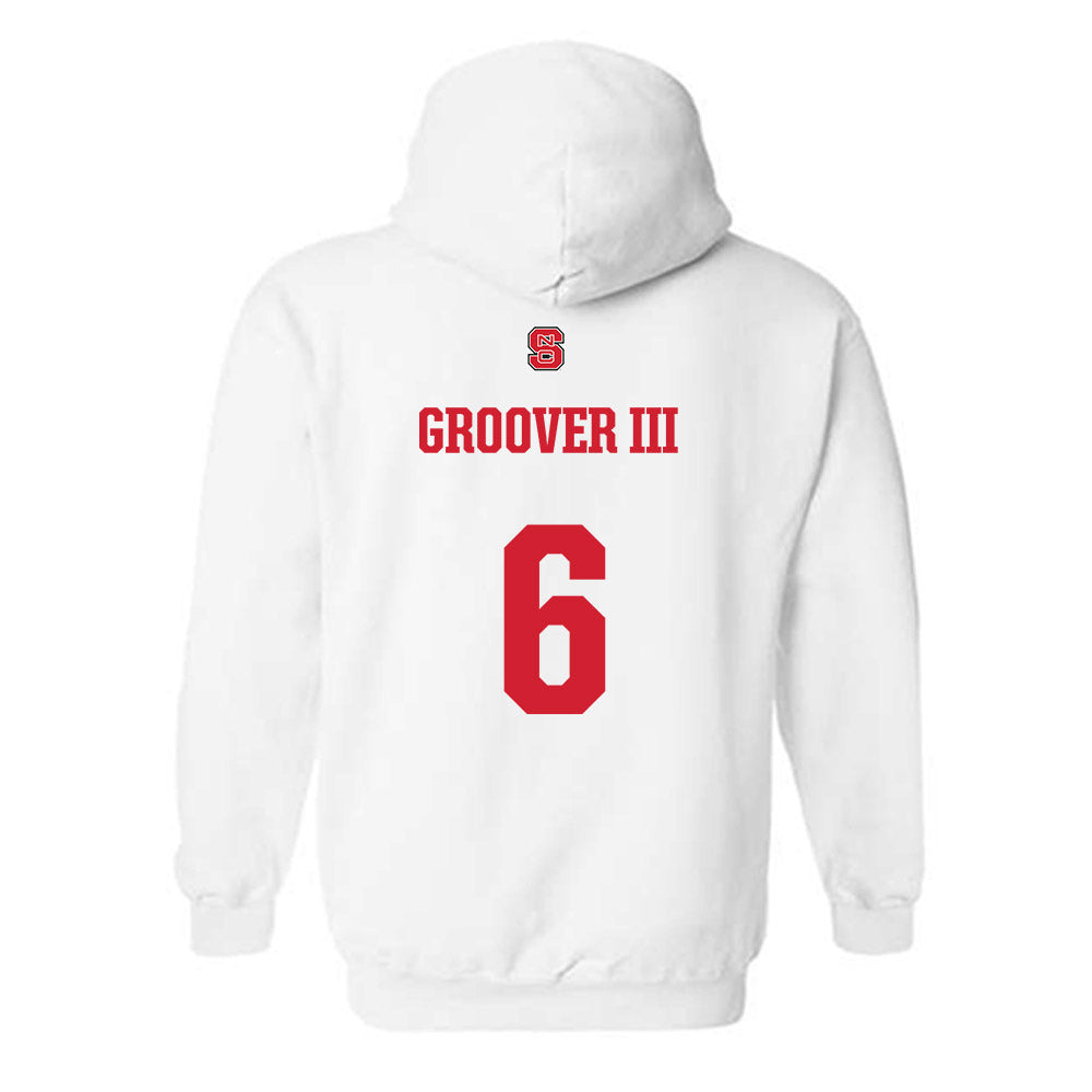 NC State - NCAA Baseball : LuJames Groover III - Hooded Sweatshirt Classic Shersey