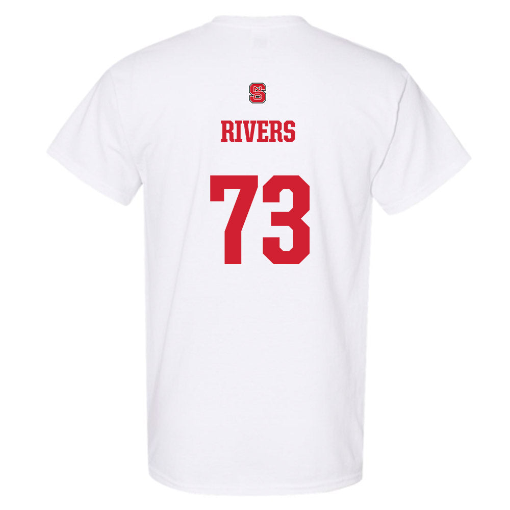 NC State - NCAA Football : Darion Rivers - Short Sleeve T-Shirt