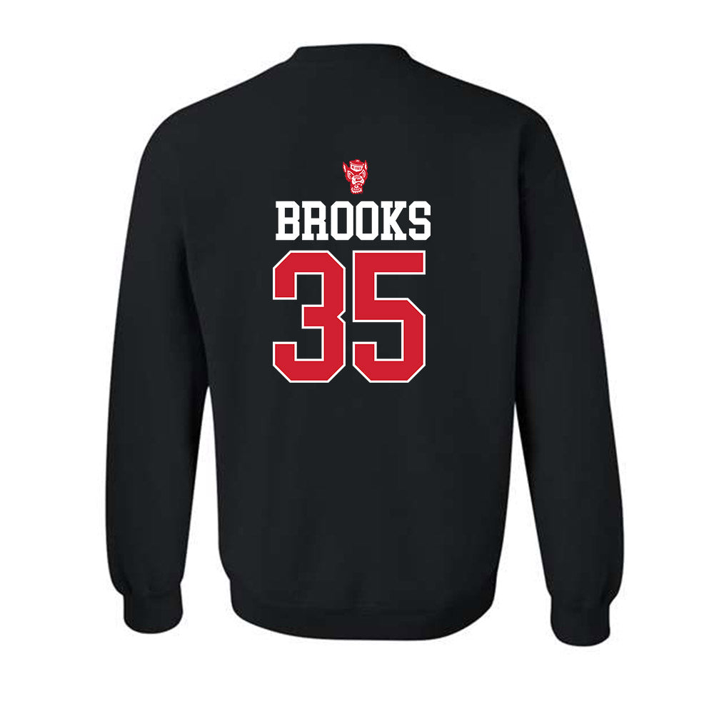 NC State - NCAA Women's Basketball : Zoe Brooks - Crewneck Sweatshirt Classic Shersey