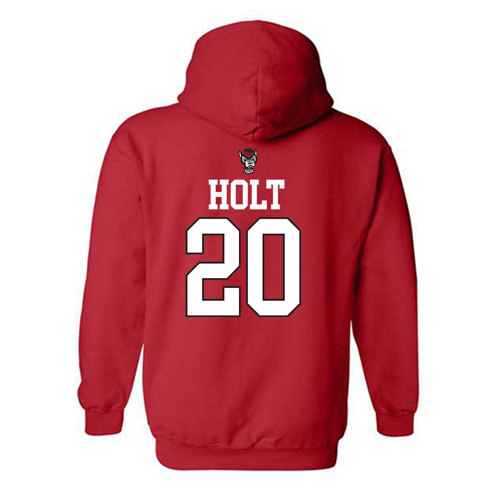 NC State - NCAA Women's Soccer : Brooklyn Holt Shersey Hooded Sweatshirt