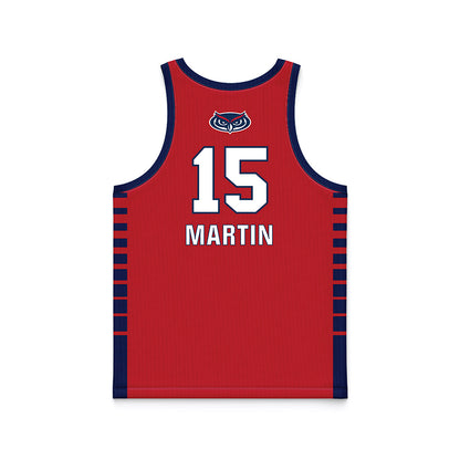 FAU - NCAA Men's Basketball : Alijah Martin - Basketball Jersey