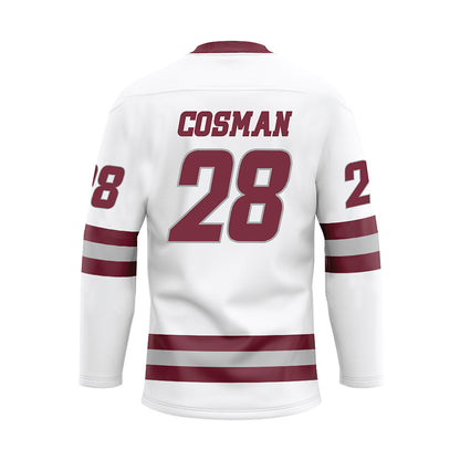 UMass - NCAA Men's Ice Hockey : Bo Cosman - Ice Hockey Jersey