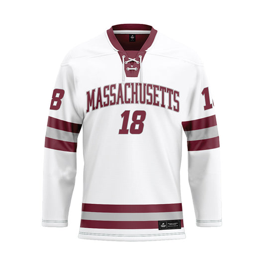 UMass - NCAA Men's Ice Hockey : Taylor Makar - Ice Hockey Jersey