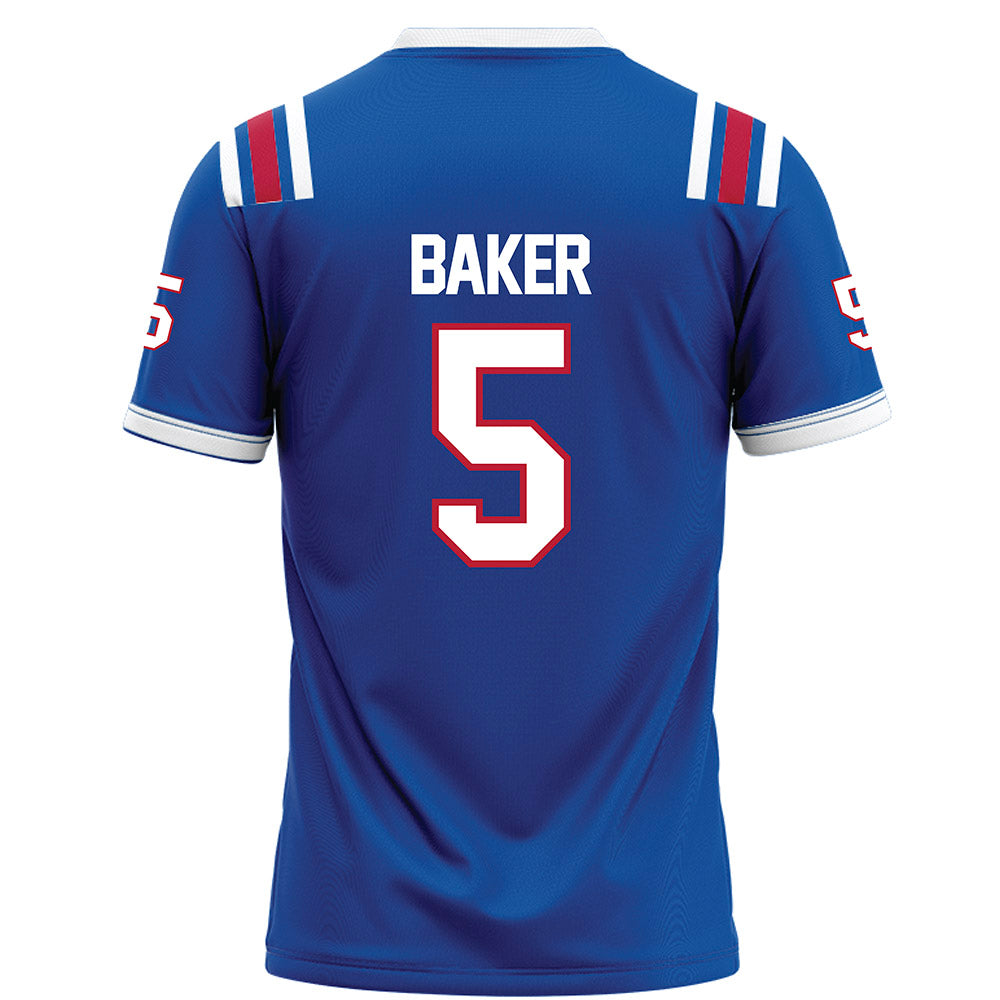 LA Tech - NCAA Football : Blake Baker - Blue Jersey
