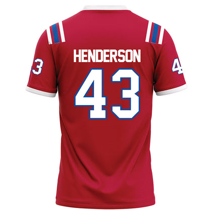 LA Tech - NCAA Football : Drew Henderson - Red Jersey