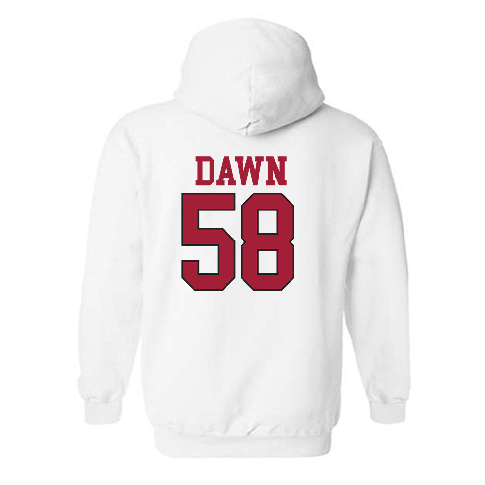 Arkansas - NCAA Football : Timothy Dawn - Hooded Sweatshirt Replica Shersey