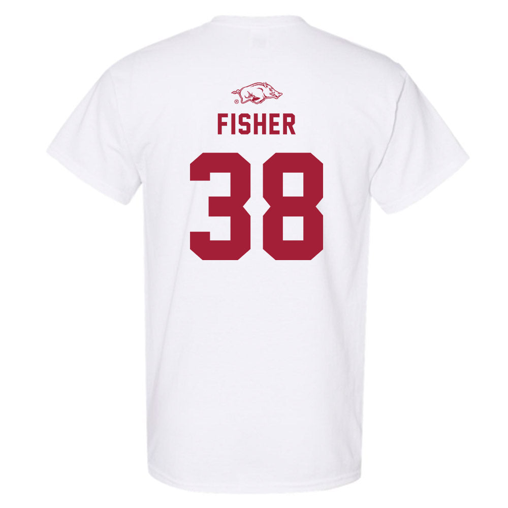 Arkansas - NCAA Baseball : Colin Fisher - T-Shirt Replica Shersey