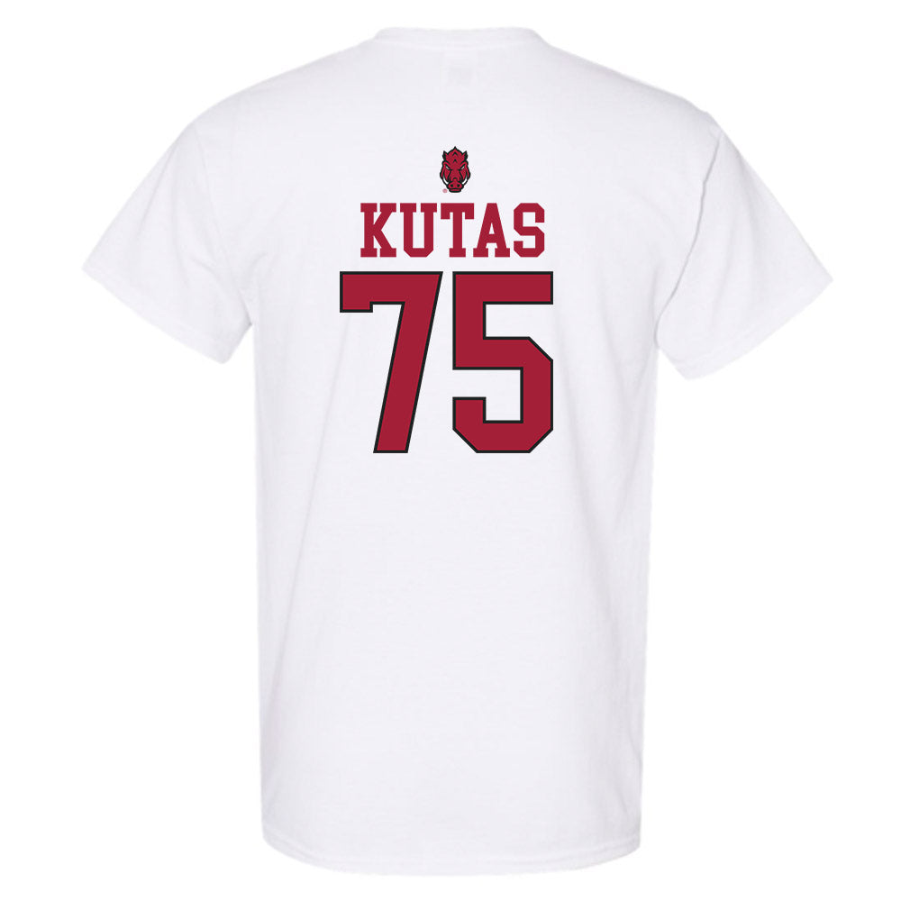 Arkansas - NCAA Football : Patrick Kutas - Short Sleeve T-Shirt