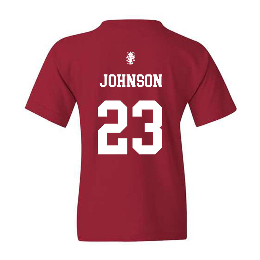 Arkansas - NCAA Softball : Reagan Johnson - Youth T-Shirt Classic Shersey