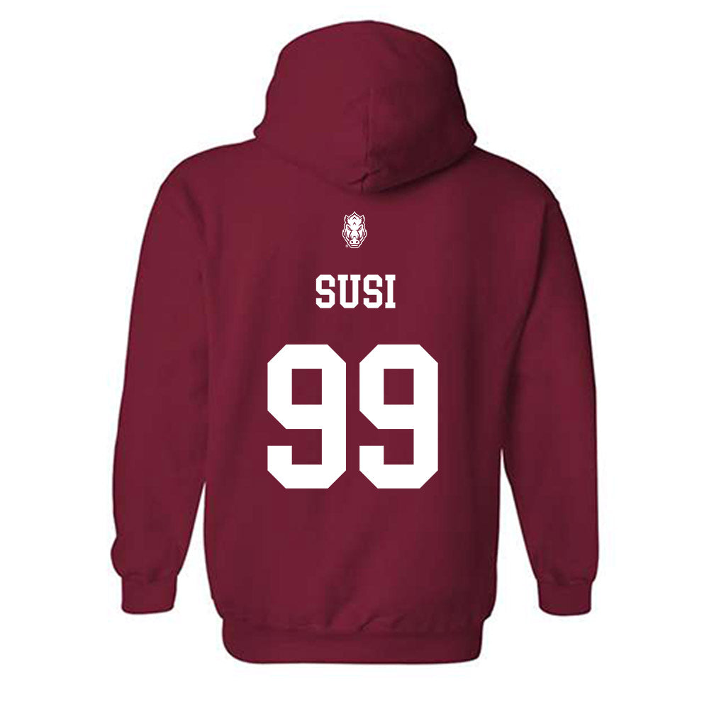 Arkansas - NCAA Women's Soccer : Zoe Susi Hooded Sweatshirt