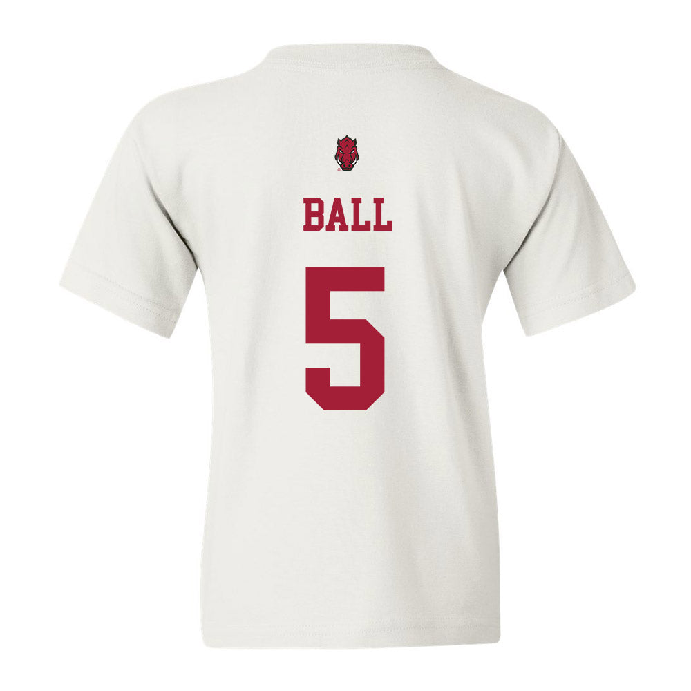 Arkansas - NCAA Football : Cameron Ball Youth T-Shirt