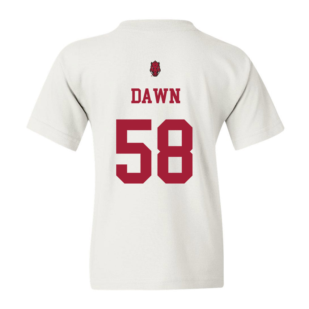 Arkansas - NCAA Football : Timothy Dawn - Youth T-Shirt Sports Shersey