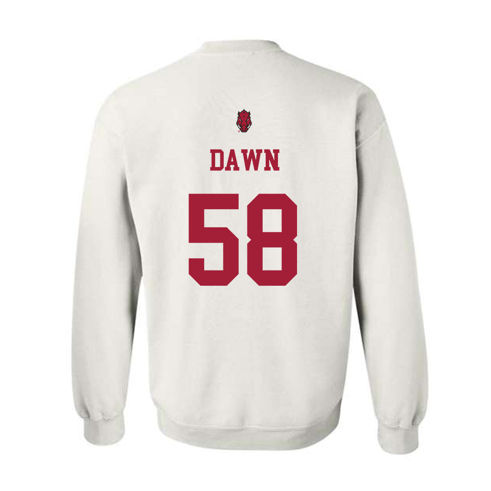 Arkansas - NCAA Football : Timothy Dawn - Crewneck Sweatshirt Sports Shersey
