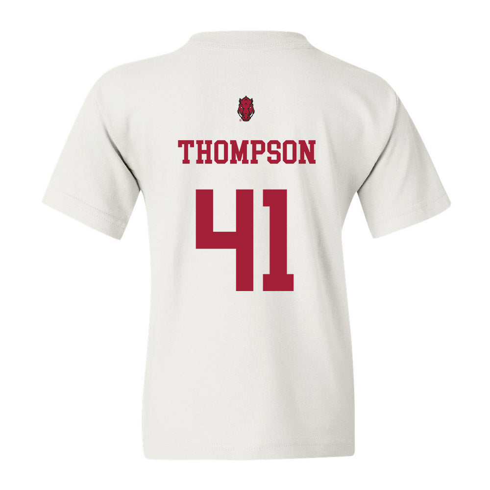 Arkansas - NCAA Football : Kyle Thompson Youth T-Shirt