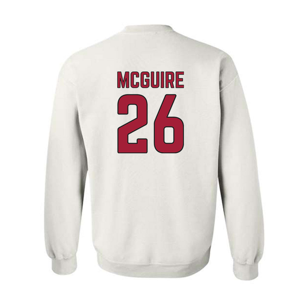 Arkansas - NCAA Baseball : Tate McGuire - Crewneck Sweatshirt Sports Shersey