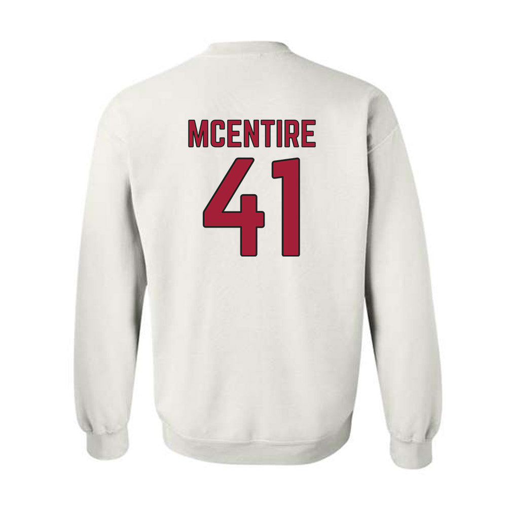 Arkansas - NCAA Baseball : Will McEntire - Crewneck Sweatshirt Sports Shersey