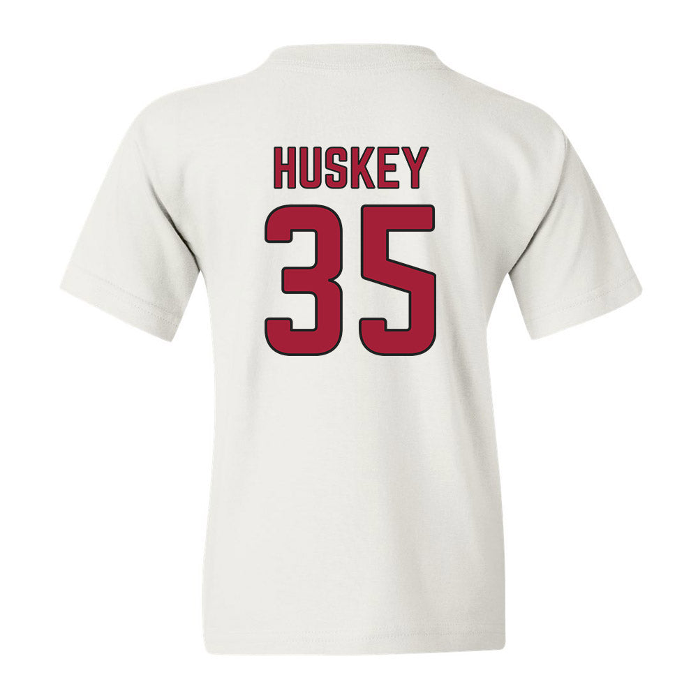 Arkansas - NCAA Baseball : Jordan Huskey - Youth T-Shirt Sports Shersey