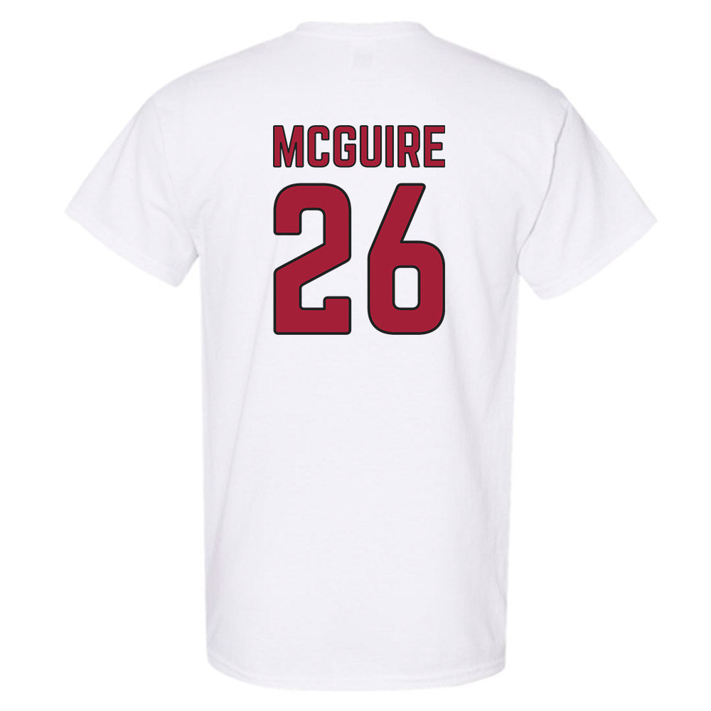 Arkansas - NCAA Baseball : Tate McGuire - T-Shirt Sports Shersey