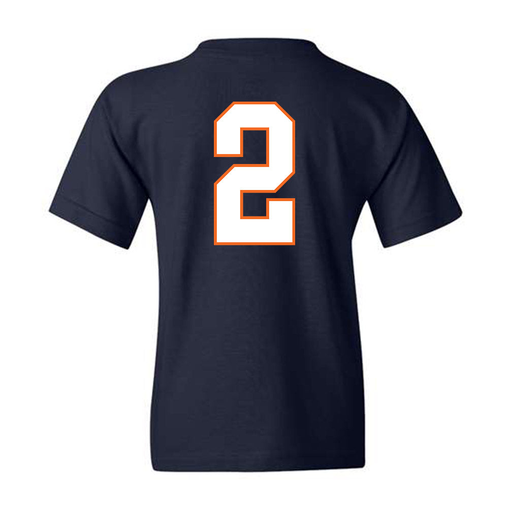 Virginia - NCAA Football : Stevie Bracey Youth T-Shirt