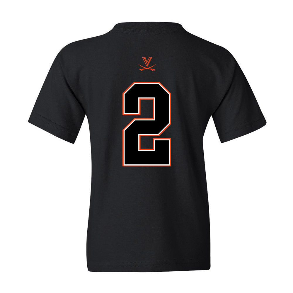 Virginia - NCAA Football : Stevie Bracey Shersey Youth T-Shirt