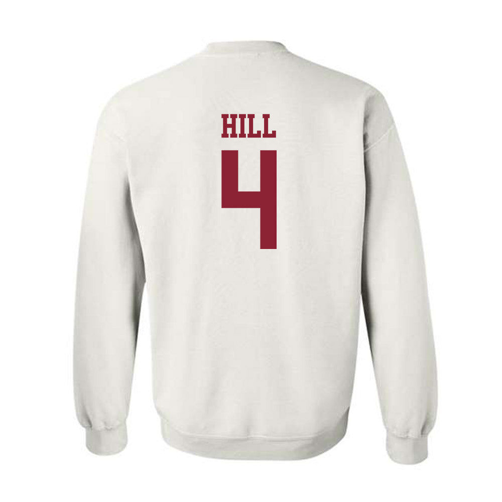 UMass - NCAA Baseball : Sam Hill - Crewneck Sweatshirt Replica Shersey