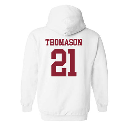 UMass - NCAA Baseball : Ben Thomason - Hooded Sweatshirt Replica Shersey