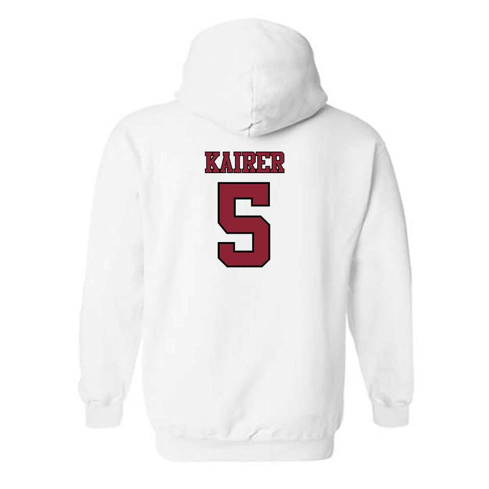 UMass - NCAA Softball : Riley Kairer - Hooded Sweatshirt Replica Shersey