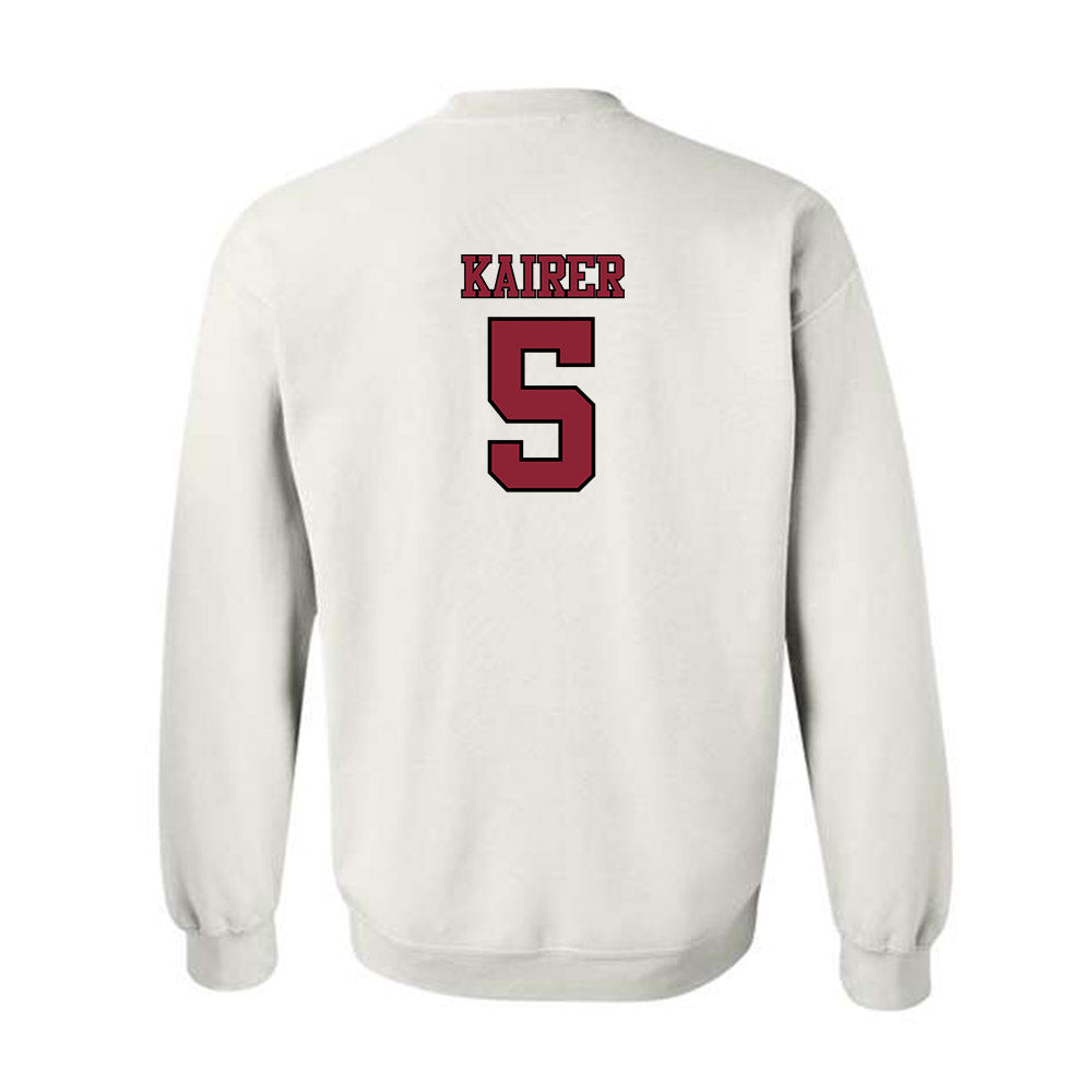 UMass - NCAA Softball : Riley Kairer - Crewneck Sweatshirt Replica Shersey